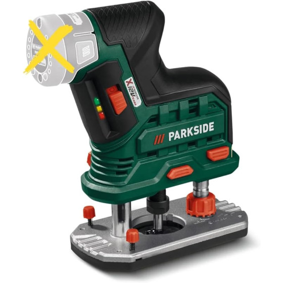 Parkside Cordless Router (POFA 12) 12V - (without battery & charger)