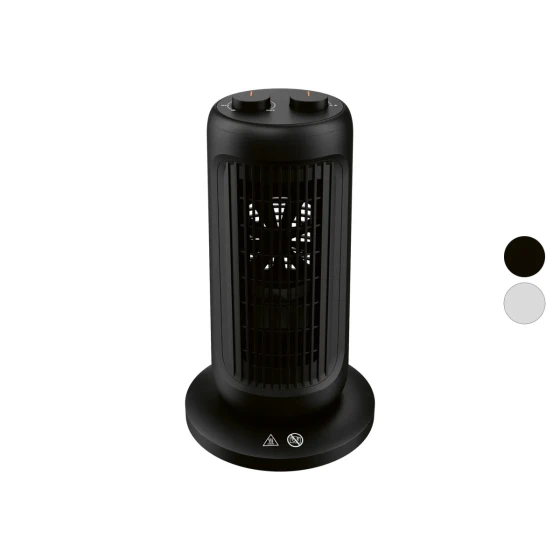 Silver-Crest Tower Fan Heater - 750 / 1500 W